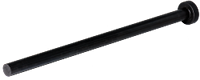 Auswerfer AS schwarz nitriert und oxidiert